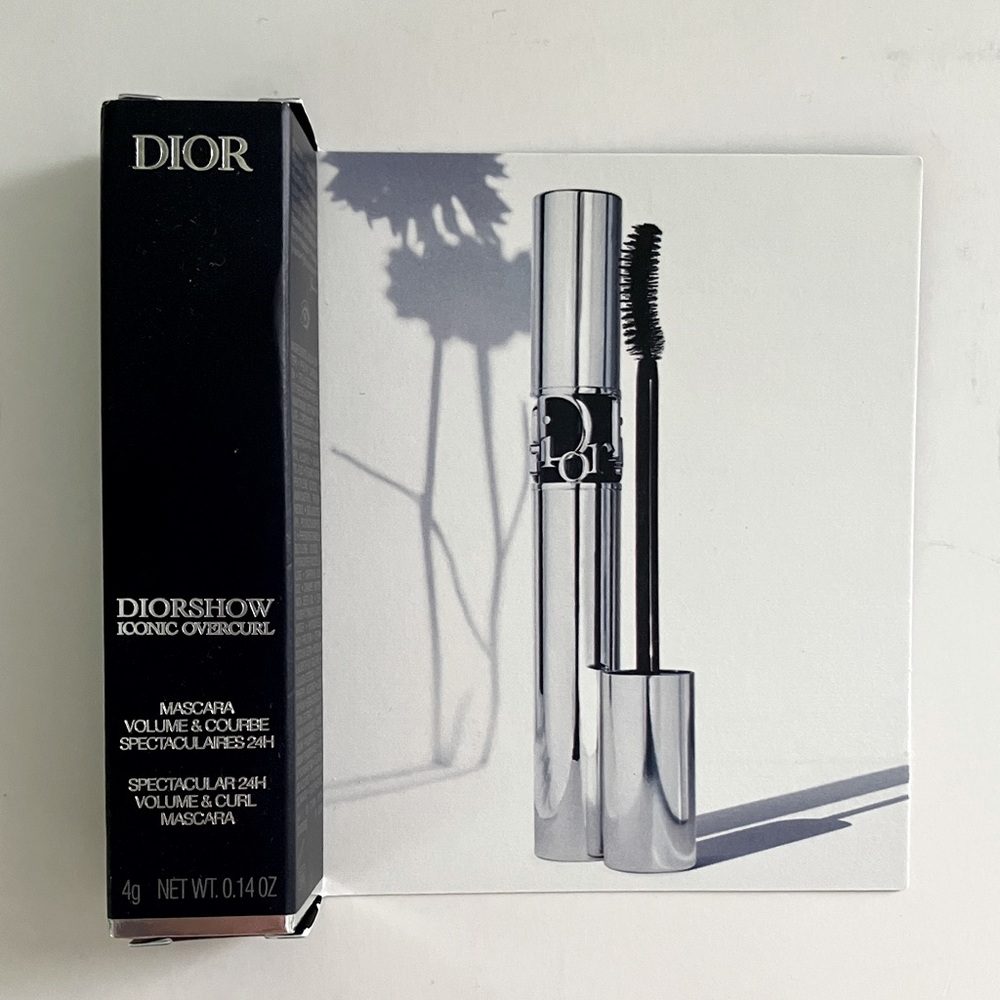 NIB DIOR DIORSHOW ICONIC OVER-CURL VOLUME & COURL MASCARA NOIR